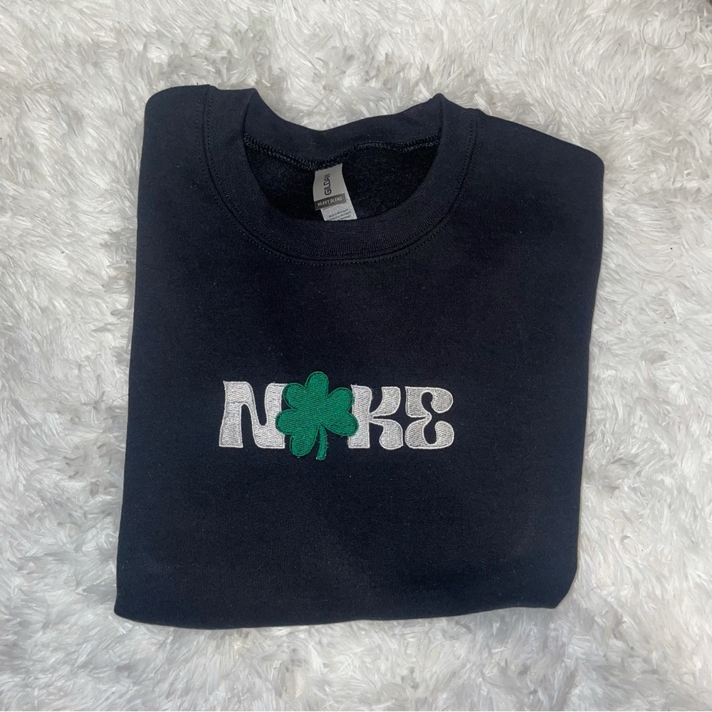 Embroidered Nike crewneck